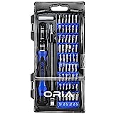 1. Multi-Magnetic Hand Tools : 60 in 1 Precision Screwdriver Set is Professional hand tools to repair most of laptops, phones, game consoles, and other electronics. 2. Variety of Specialty Bits : With different kind of Screwdriver bits, which made of...