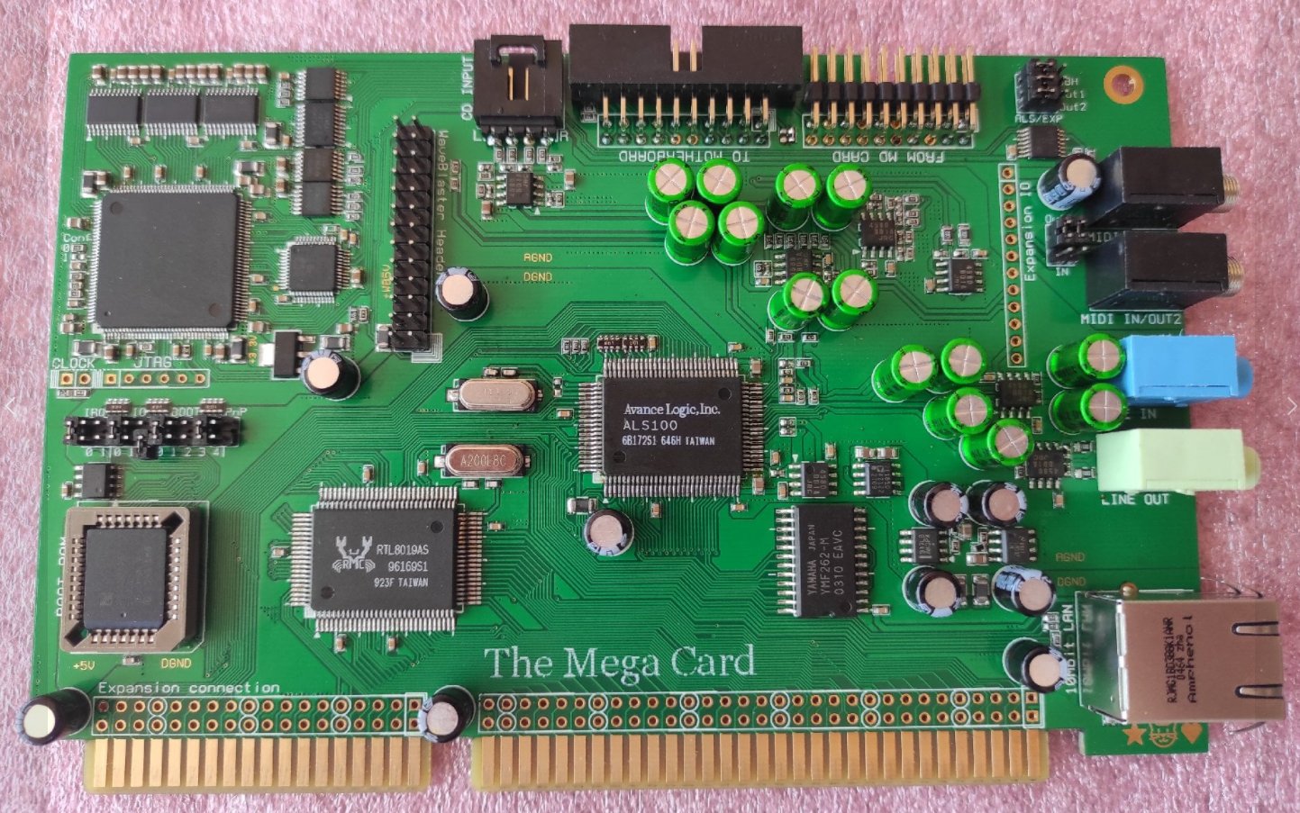 New Amstrad Mega PC Video Output / Sound Card