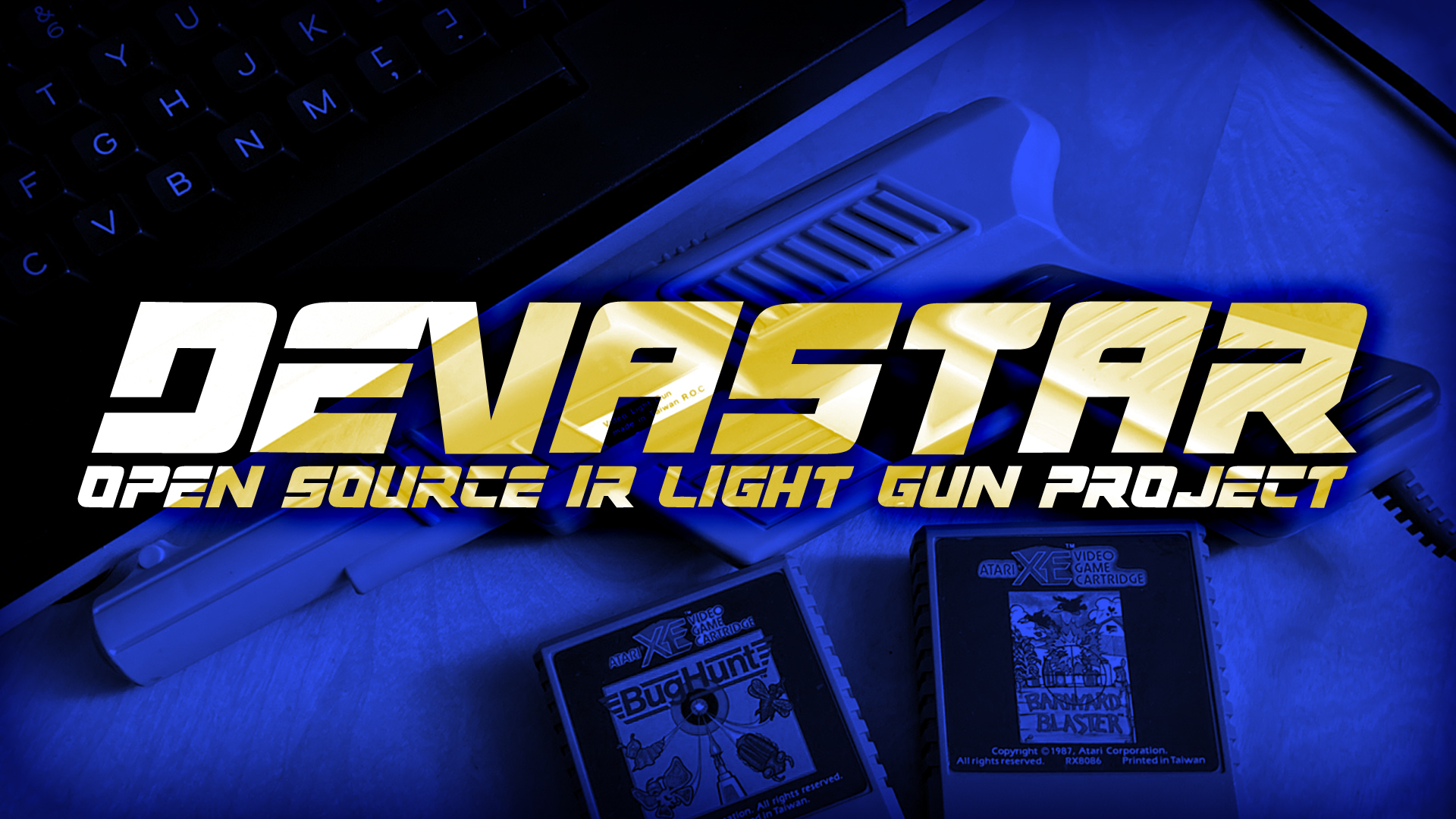 ‘DEVASTAR’ Open Source IR Light Gun Project