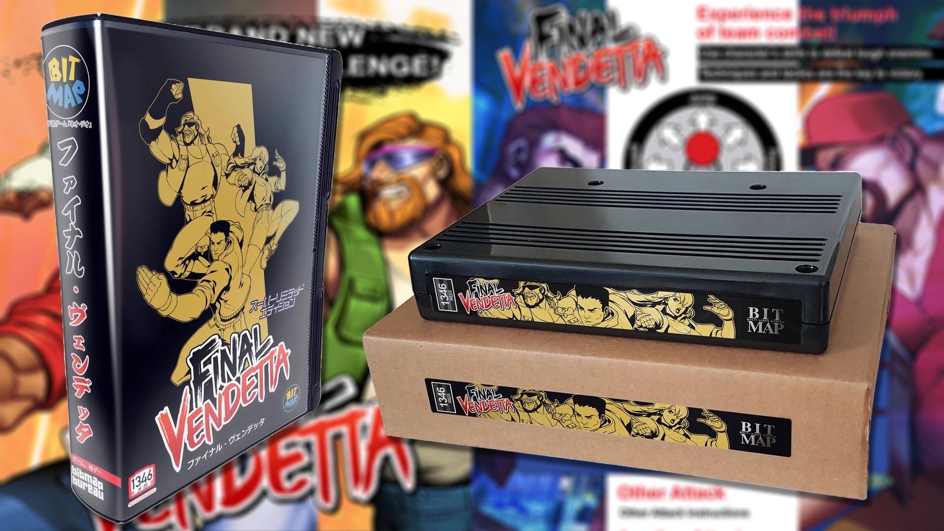 Final Vendetta – Neo Geo Cartridges