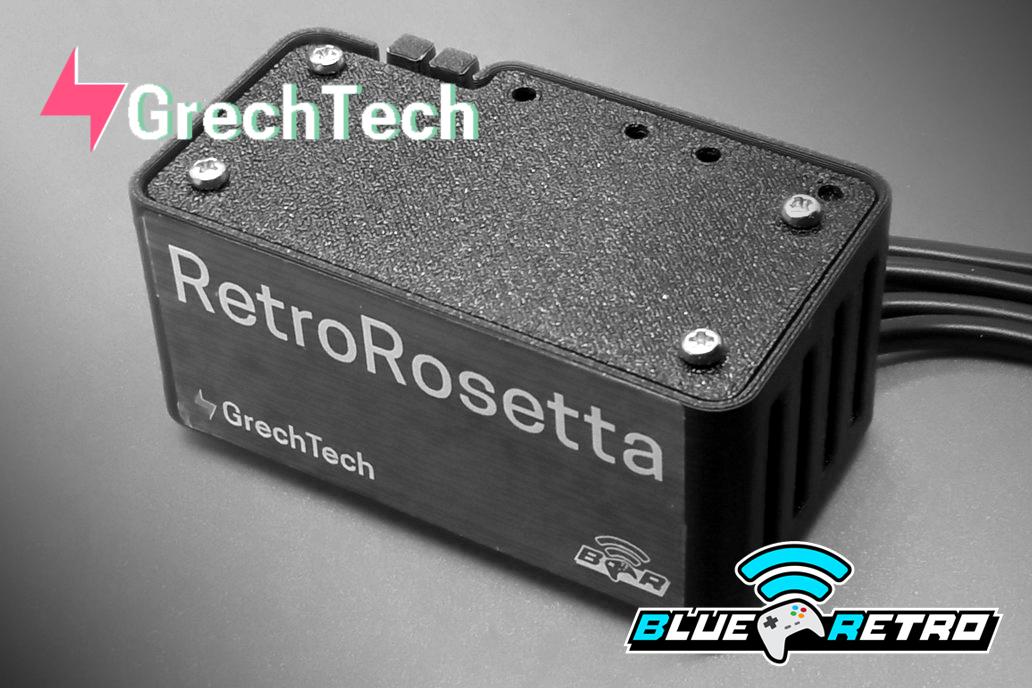 GrechTech Retro Rosetta: A Multi-Player BlueRetro Adaptor