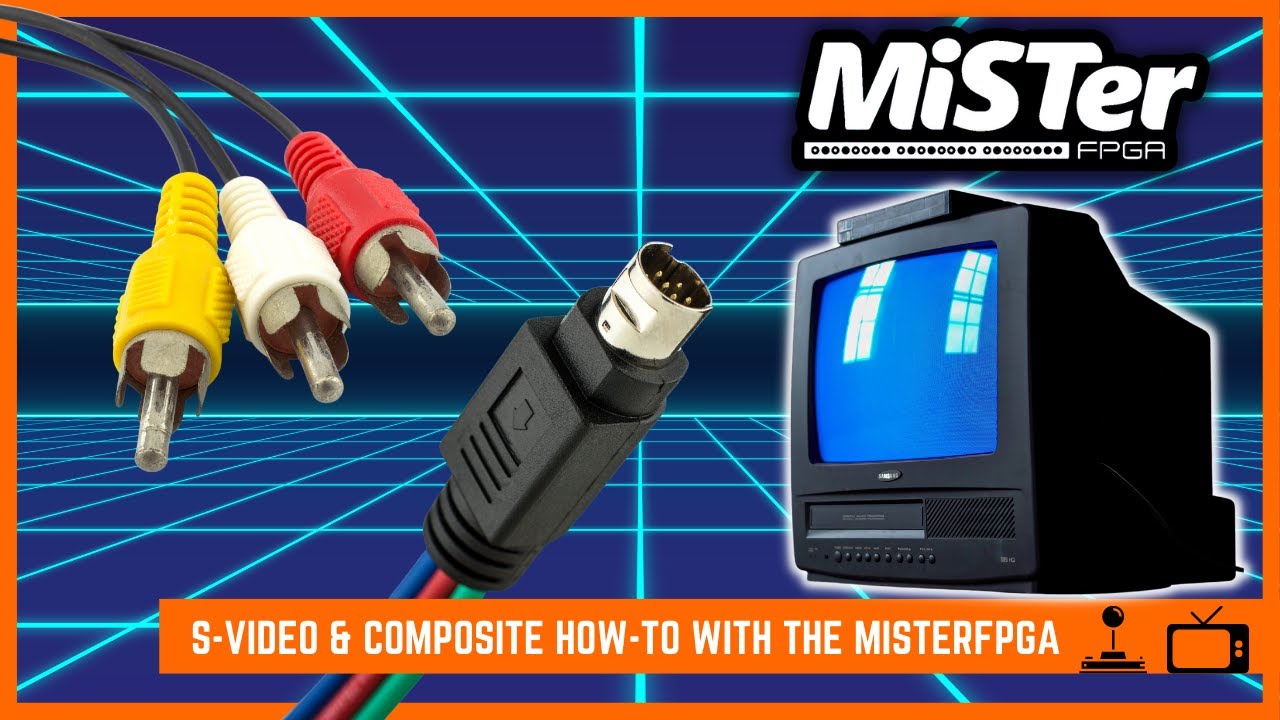 MiSTer FPGA S-Video & Composite How-To