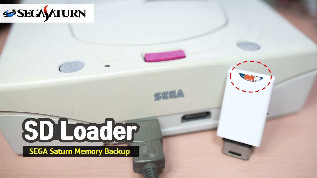 NEW SEGA Saturn SDLoader