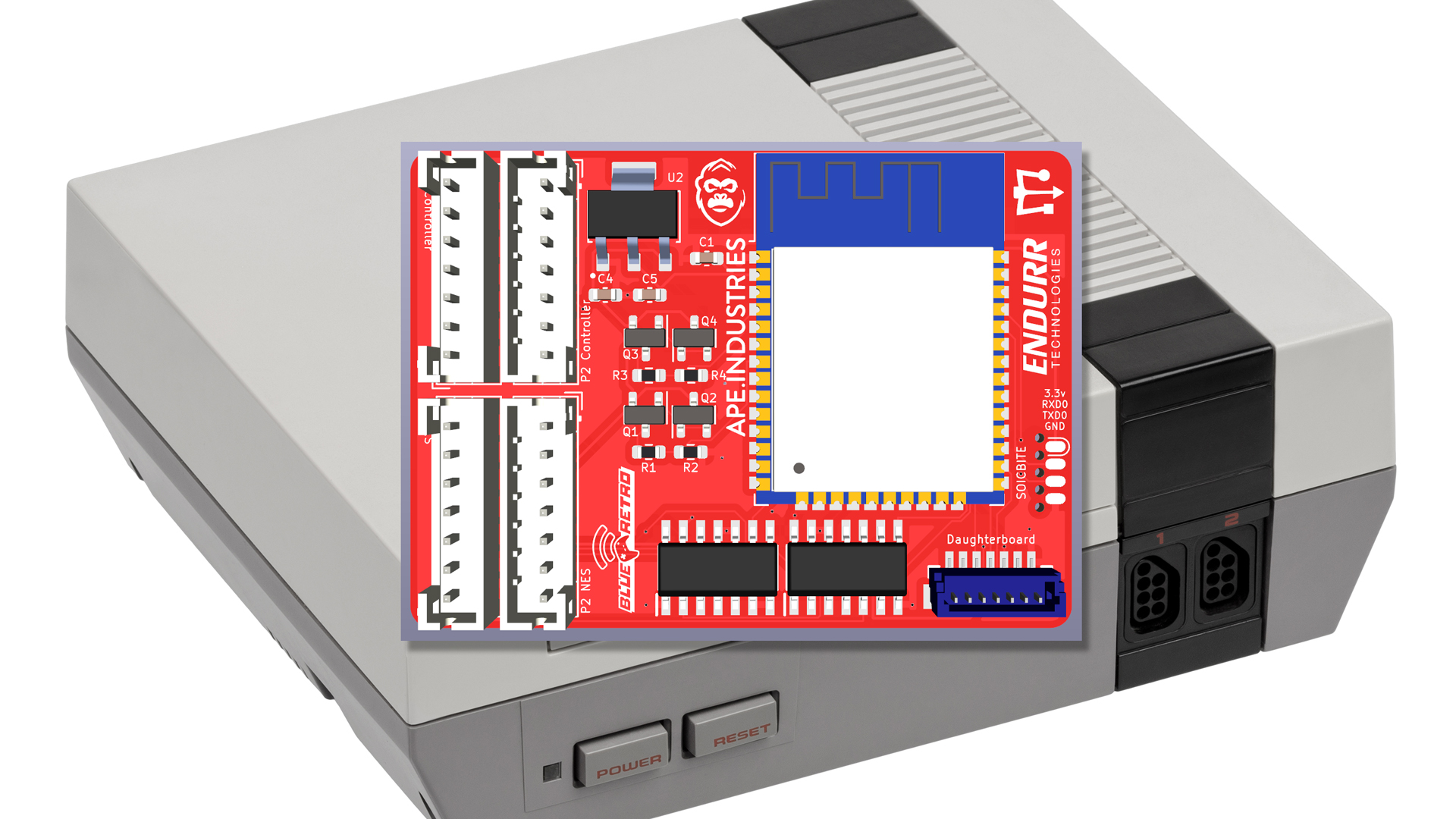 NES Internal BlueRetro Kit Announced