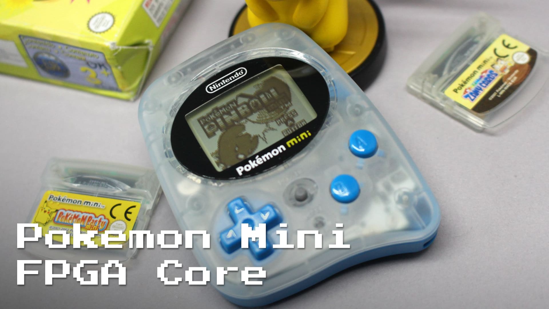 Pokemon Mini FPGA Core Released