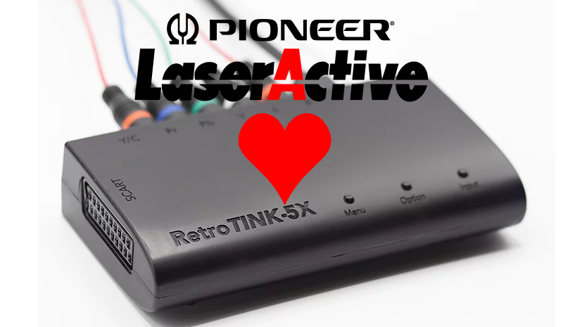 The Pioneer LaserActive and the RetroTINK-5X: A Match Made in Heaven?