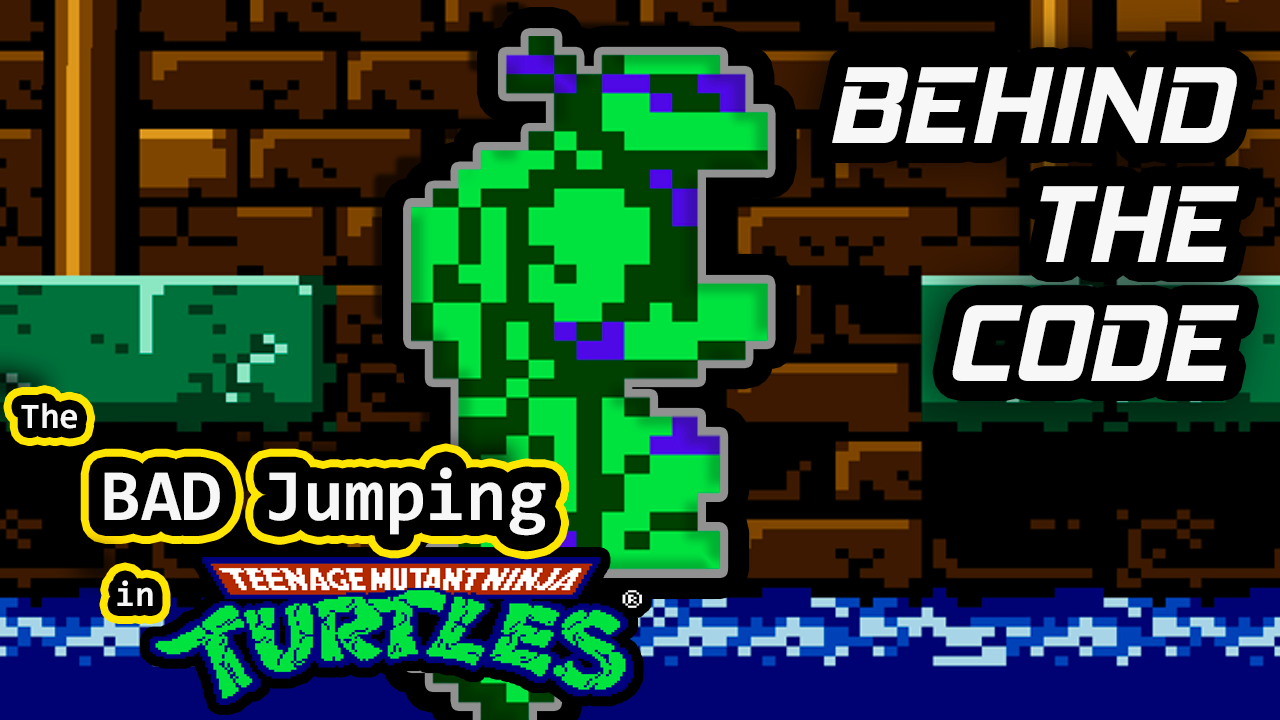 The Bad Jump Design and 30 FPS Gravity of TMNT (NES) – Behind the Code